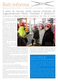 Prima pagina newsletter luglio 2009